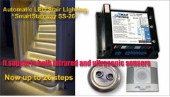 Automatic LED Stairs Lighting system “SmartStairway SS-26”
