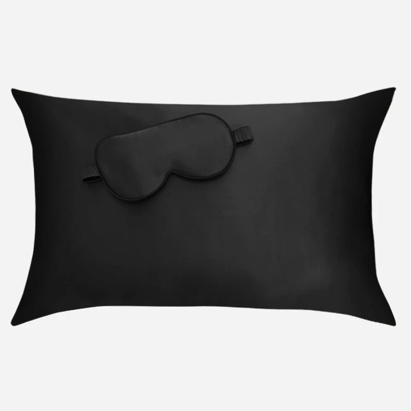 Silk Zipper Pillowcase 1pc With Matched Eye Mask 1pc 100% Mulberry Silk Many Siz gallery