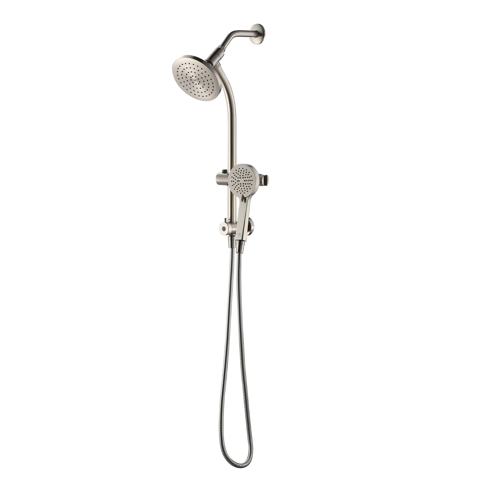 Better Homes & Gardens Dual Docking Magnetic Slide Bar Combo Showerhead-Satin gallery