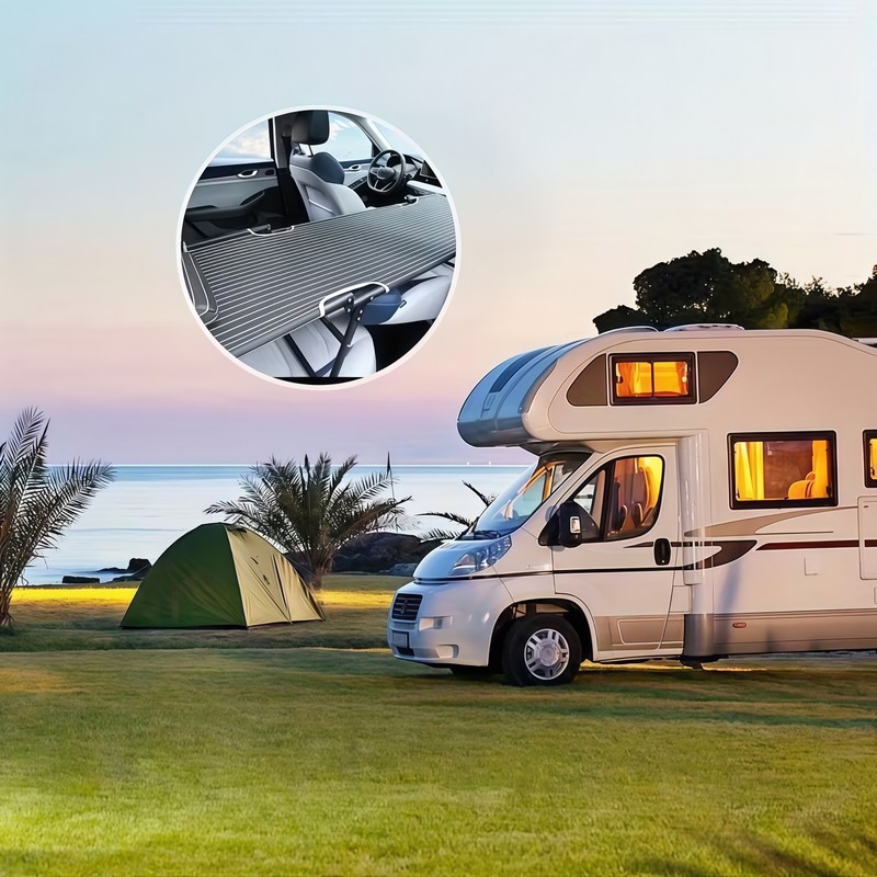 2PCS Non Inflatable Car Mattress Folding Portable Camping Sleeping Backseat Bed gallery