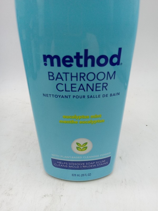 Method Bathroom Cleaner Eucalyptus Mint Cleans Soap Scum Mildew & Mold 28oz.263 gallery