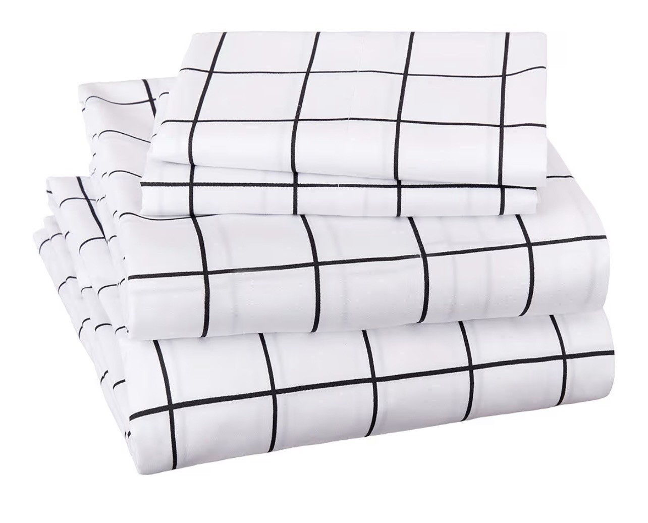 Full size Soft Microfiber 4-Piece Bed Sheet Set with Elastic Side Pockets gallery