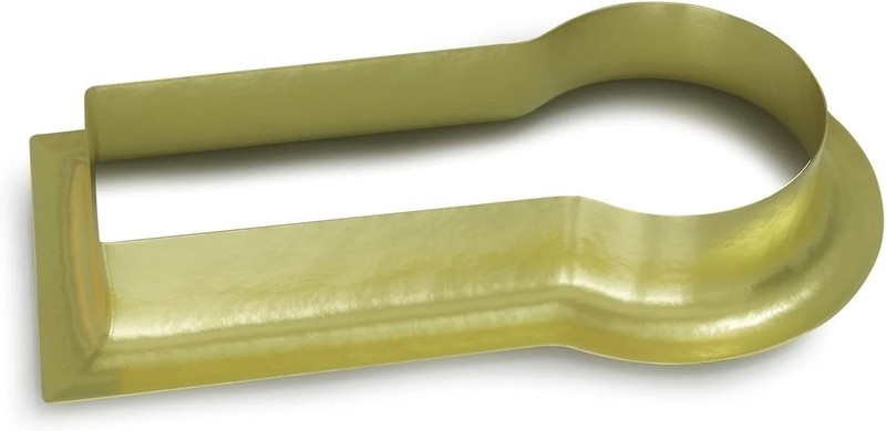 Fitted Keyhole Insert, Solid Brass B-3568SB I.D.:1/2' X 1/4", O.D. 5/8" X 3/8" gallery