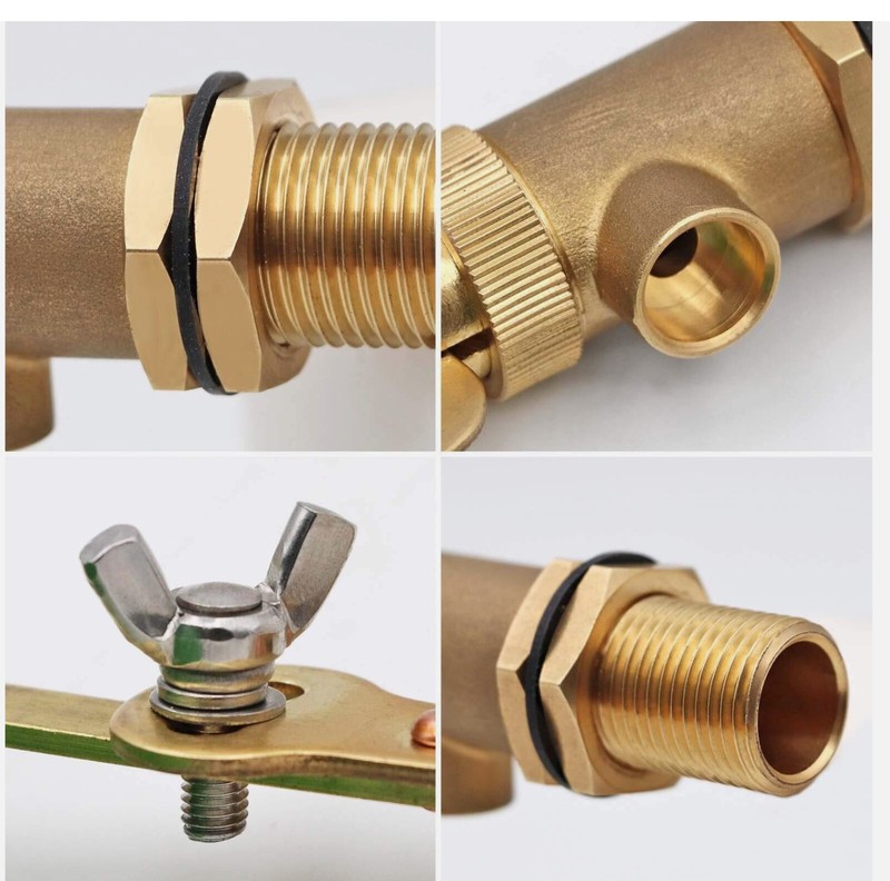 1/2 Inch Brass Valve with Plastic Float Water Float Valve with Adjustable gallery