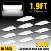 10Pack LED High Bay Shop Light Fixture 300W 0-10V Dim Commercial Industrial Lamp gallery