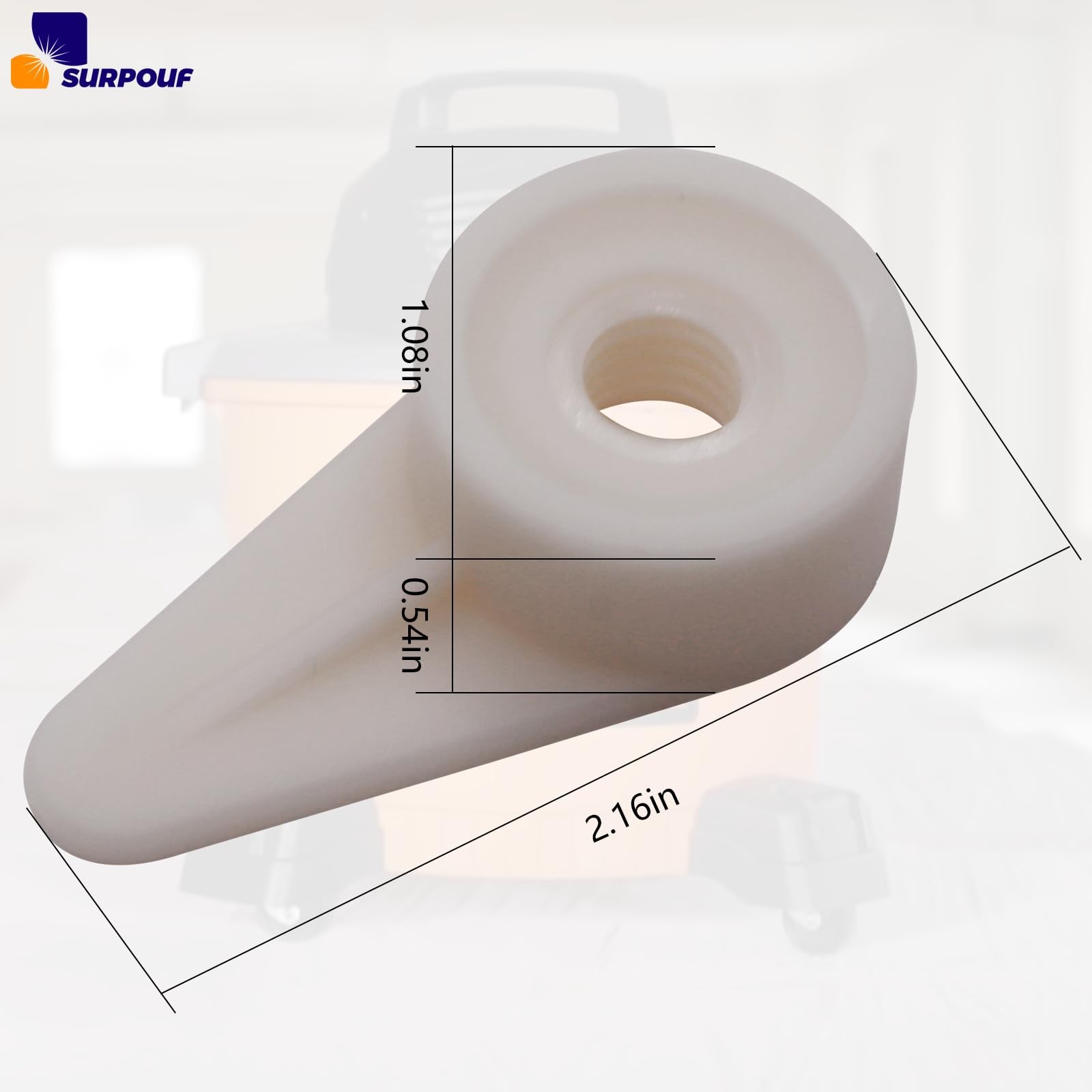 SURPOUF (2-Pcs)73316 Wet/Dry Vac Filter Plate Nut Fits For Replace as pic gallery