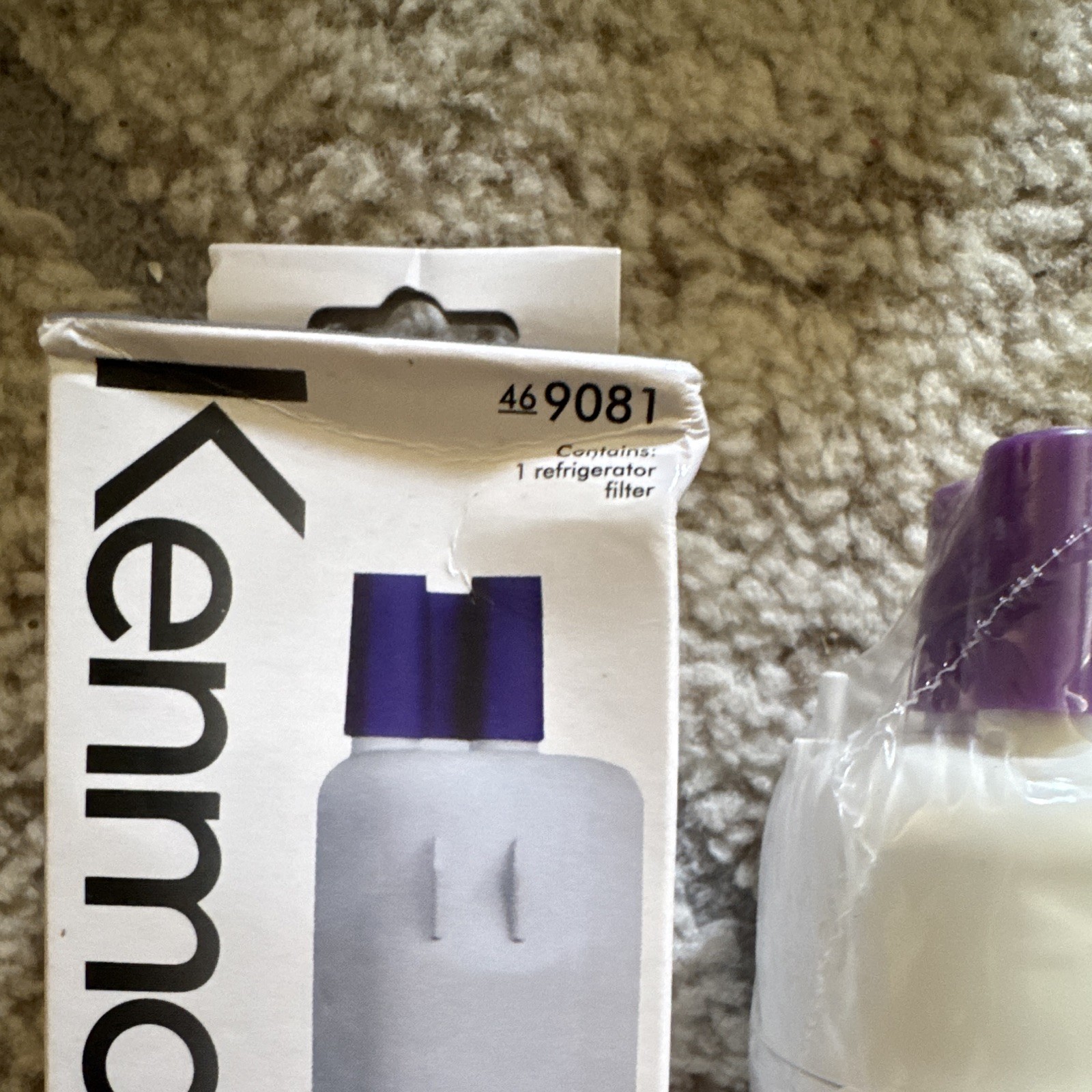 Kenmore 46 9081 Refrigerator Water Filter 200 gal Carbon, Lead & Chlorine 2 Pack gallery