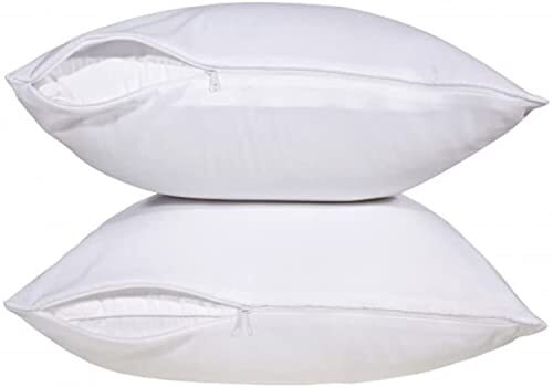 Pillow Protector - Poly-Cotton Blend Pillow Covers - Water and Dust Resistant gallery