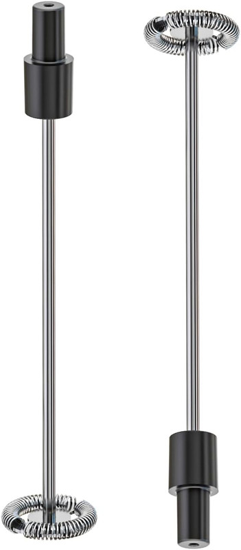 MHMF03 Rechargeable Stepless Speed Control Milk Frother Whisk Rods (2 Pcs). C... gallery