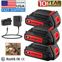 For Black & Decker 20V Lithium MAX Battery 20 Volt Li-Ion LBXR20 LBXR2020 3.0Ah