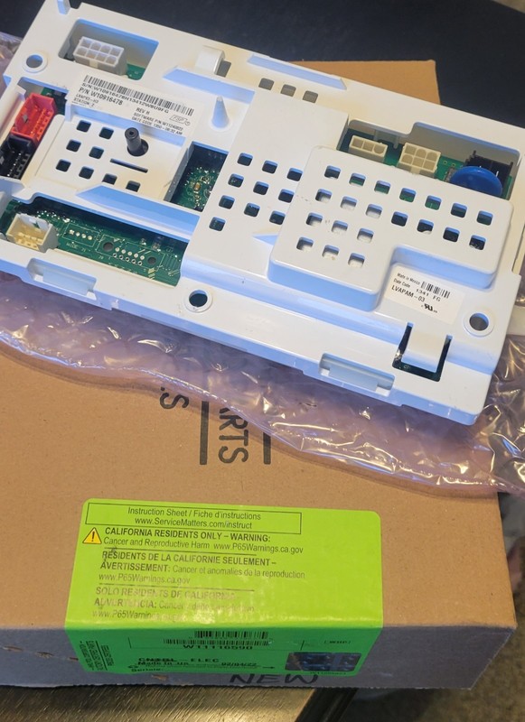 W11116590 WHIRLPOOL WASHER CONTROL BOARD gallery