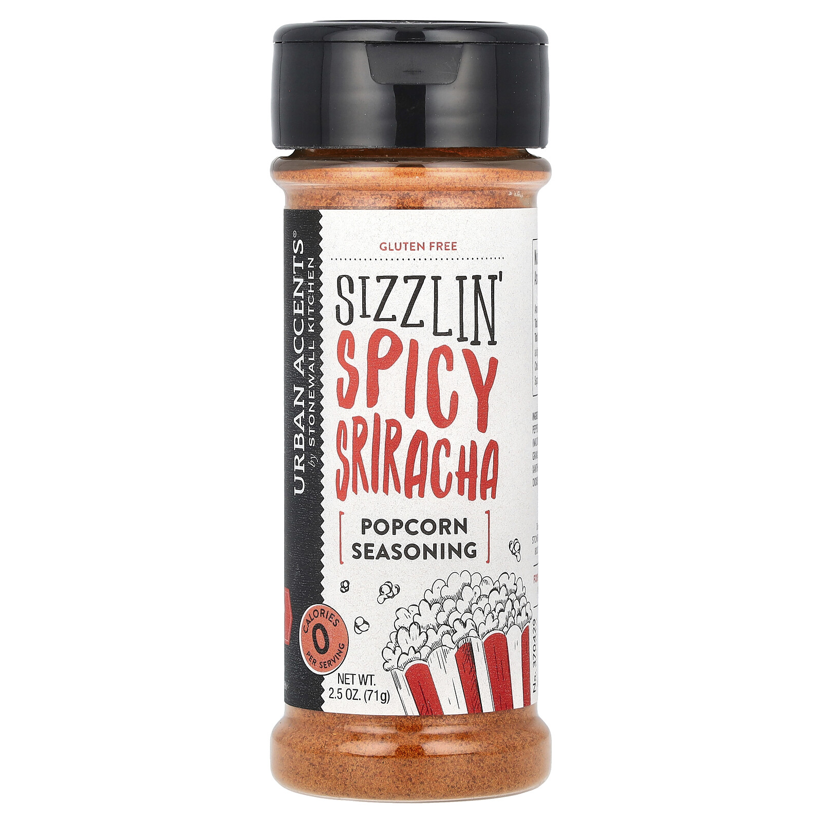 Popcorn Seasoning, Sizzlin' Spicy Sriracha, 2.5 oz (71 g) gallery