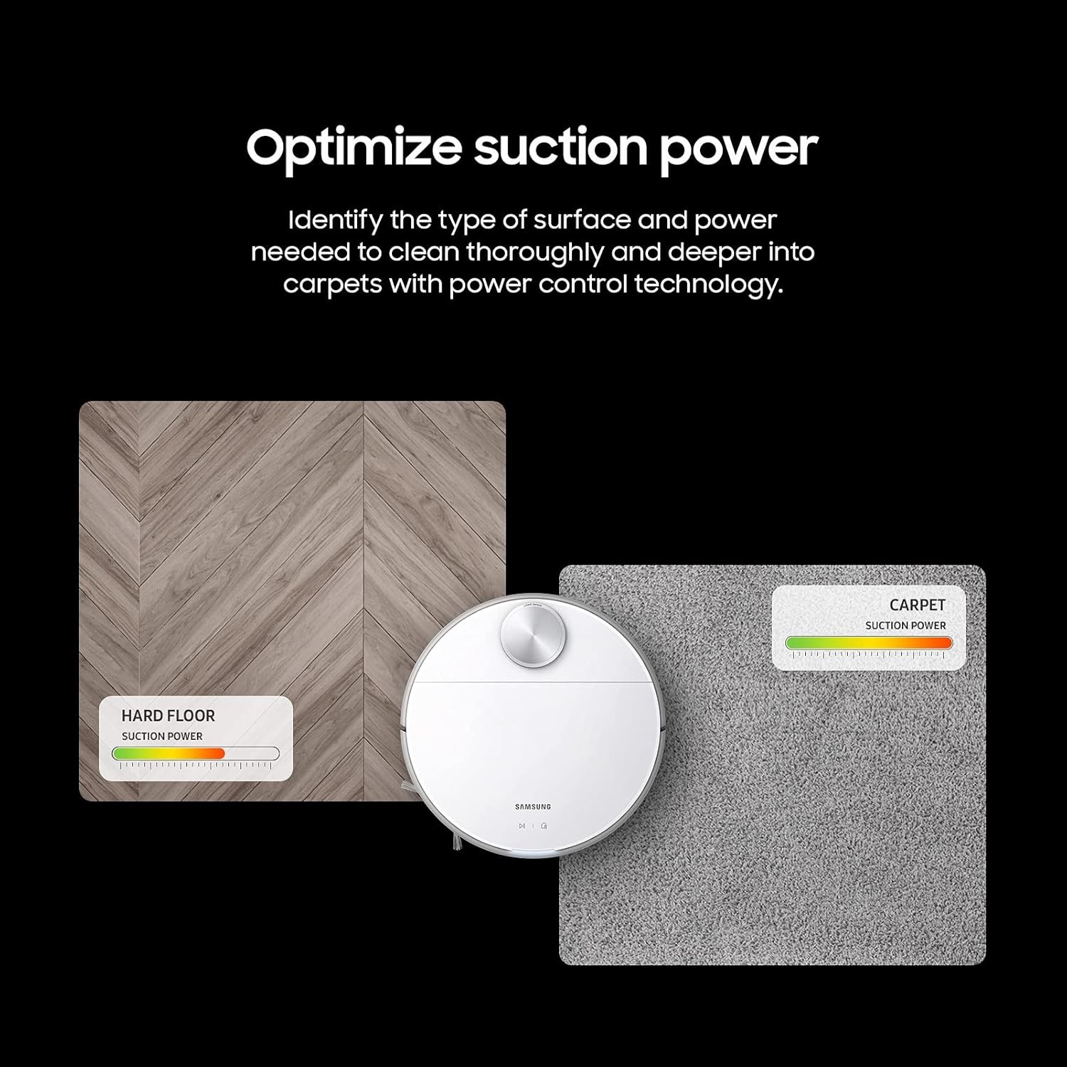 SAMSUNG Jet Bot+ Robot Vacuum Cleaner - White (Used) gallery