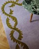 Handmade Modern Style Hand-Tufted 100 % NZ Wool Climbing Vine – Lilac Area Rug gallery