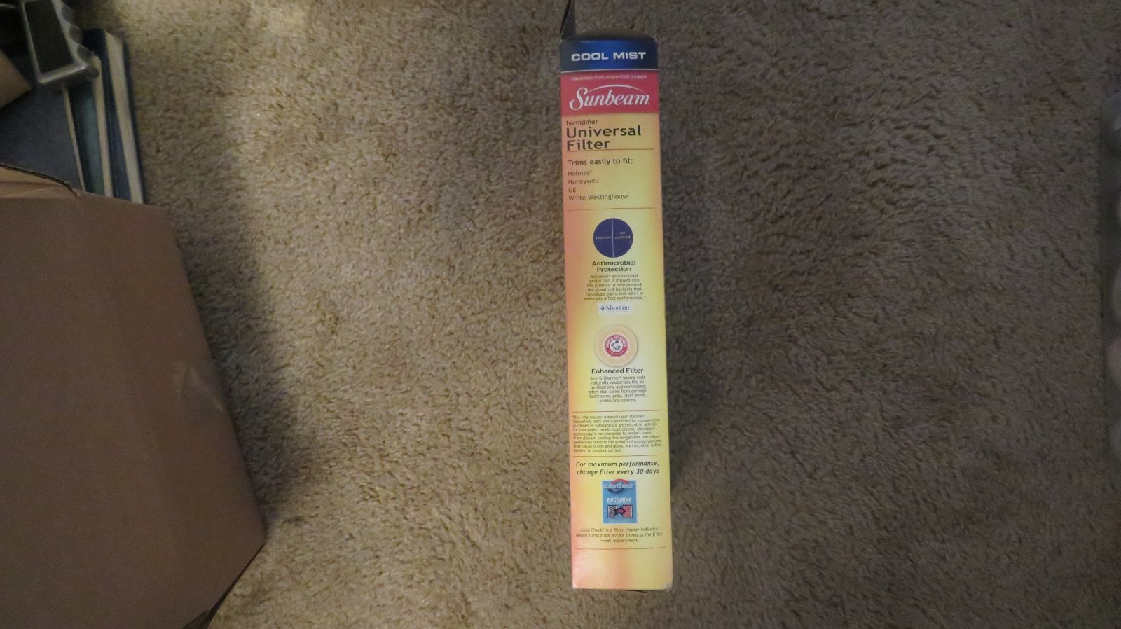 NEW Sunbeam Cool Mist Universal Humidifier Filter (Model SFU003PDQ-UM) gallery
