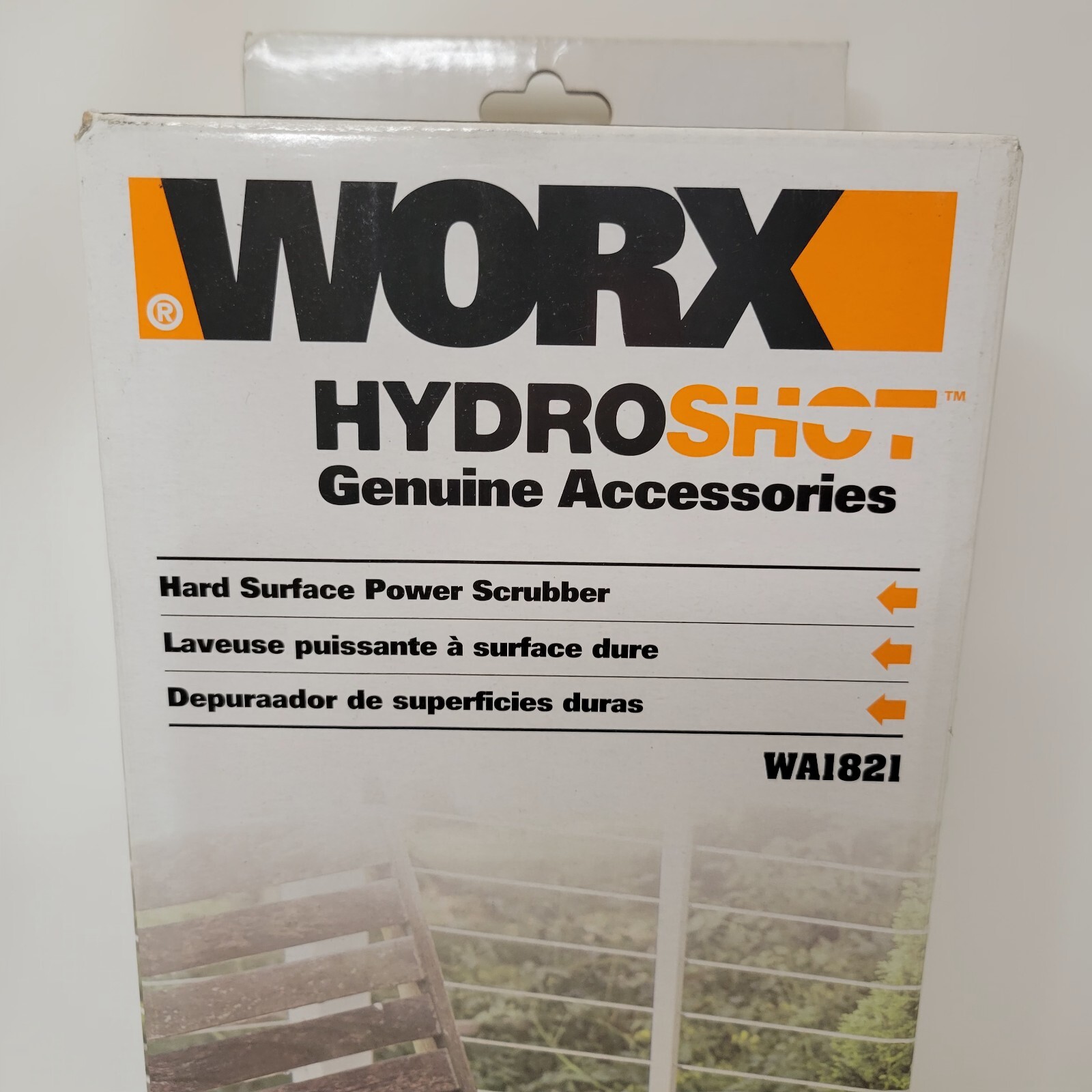 Worx Hydroshot Adjustable Outdoor Power Scrubber, Quick Snap Connection (WA1821) gallery
