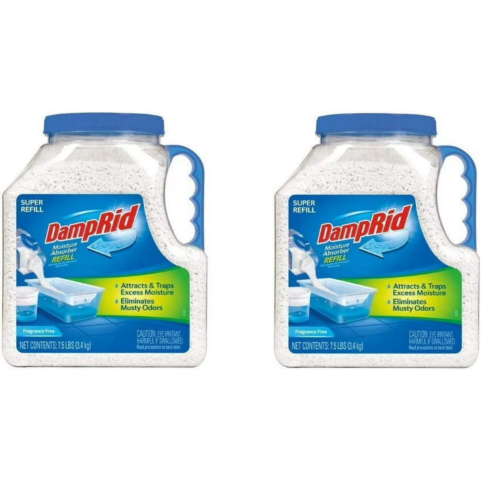 Damp Rid Moisture Absorber Refill Container 7.5 lb (2 Pack) gallery