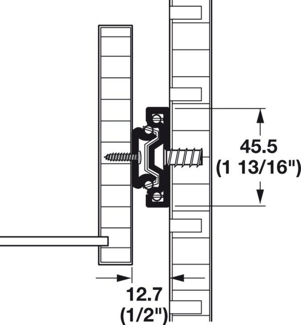 3 Pairs ProPack Accuride 3832 Full Extension 100-lb Ball Bearing Drawer Slides ( gallery