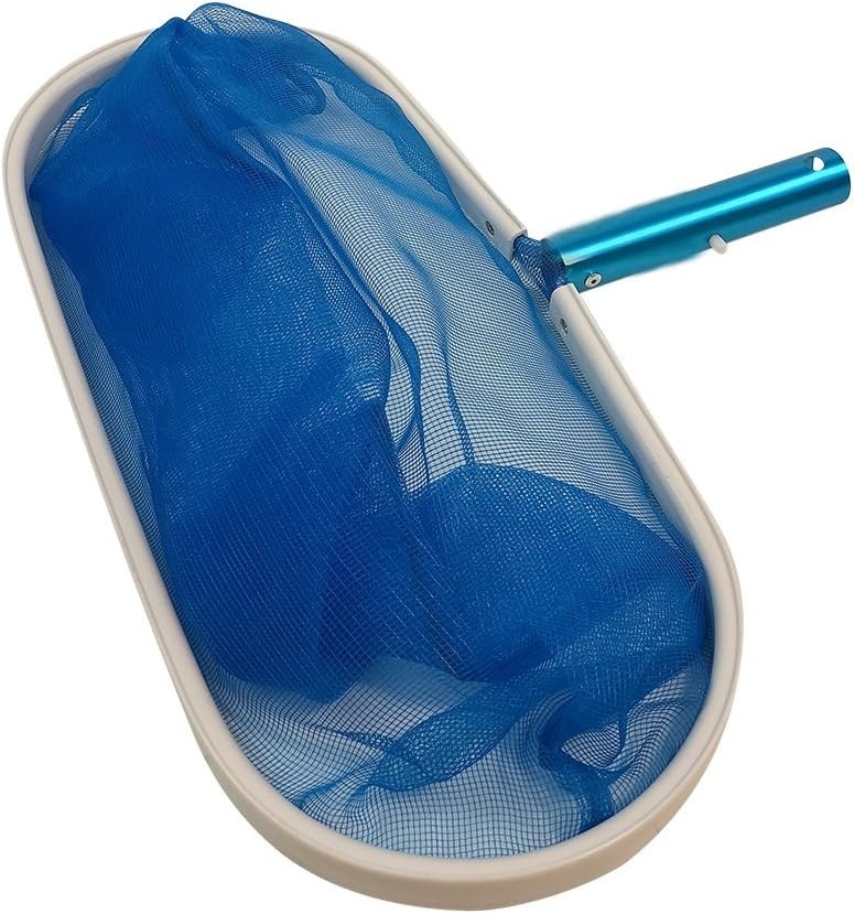 Pool Skimmer Net Heavy Duty Leaf Rake Cleaning Tool Fine Mesh Net Bag Catcher gallery