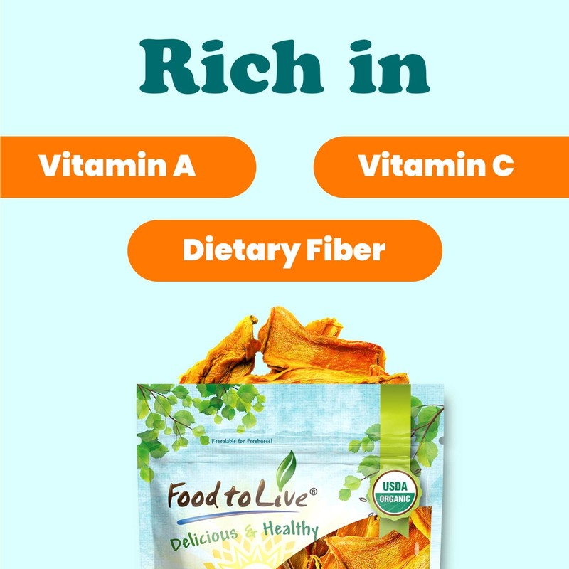 Organic Dried Mango Strips – Non-GMO, Unsulphured, Vegan, Kosher Food in Bulk gallery