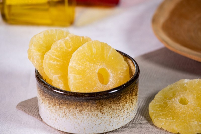 Snack Delight Dried Pineapple Rings – Sweet Candied Fruit Snack gallery