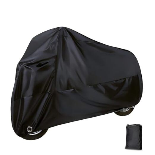 Motorcycle Cover, Dustproof and Waterproof Protector for All Seasons, Full gallery