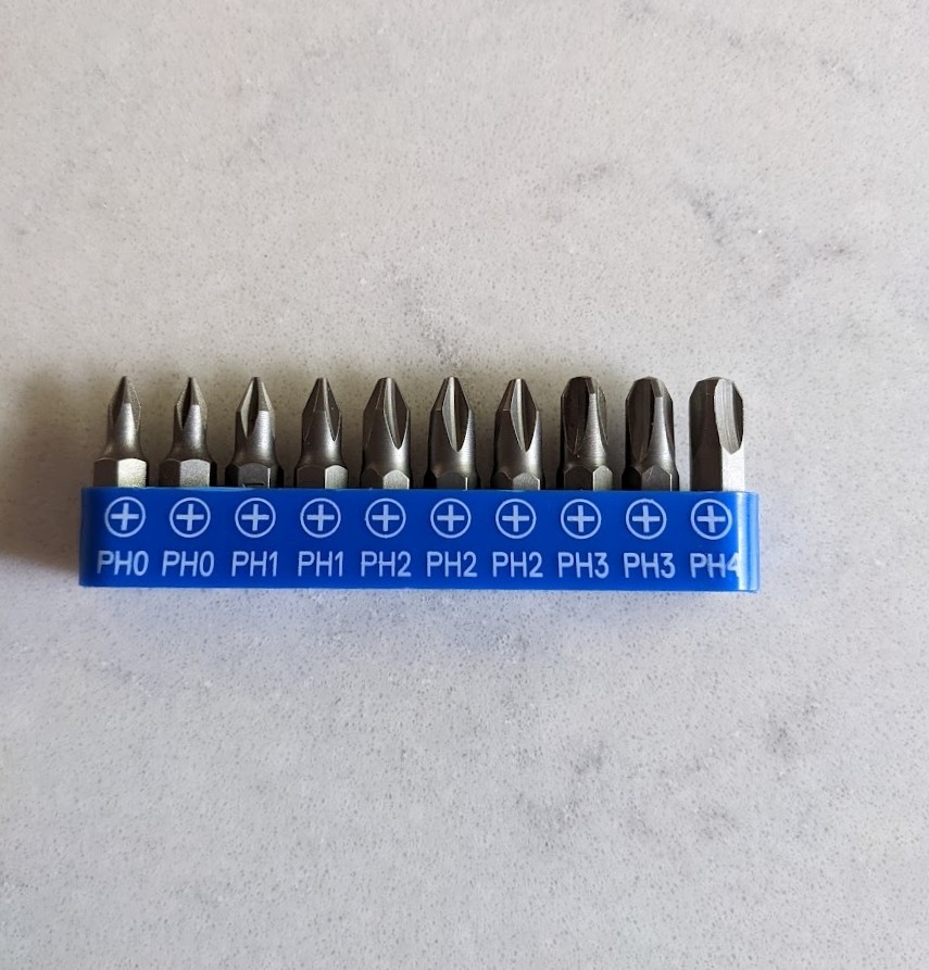 Kobalt 10-Piece Phillips Screwdriver Bit Set (PHO to PH4) 1/4" Hex Drive K015 gallery
