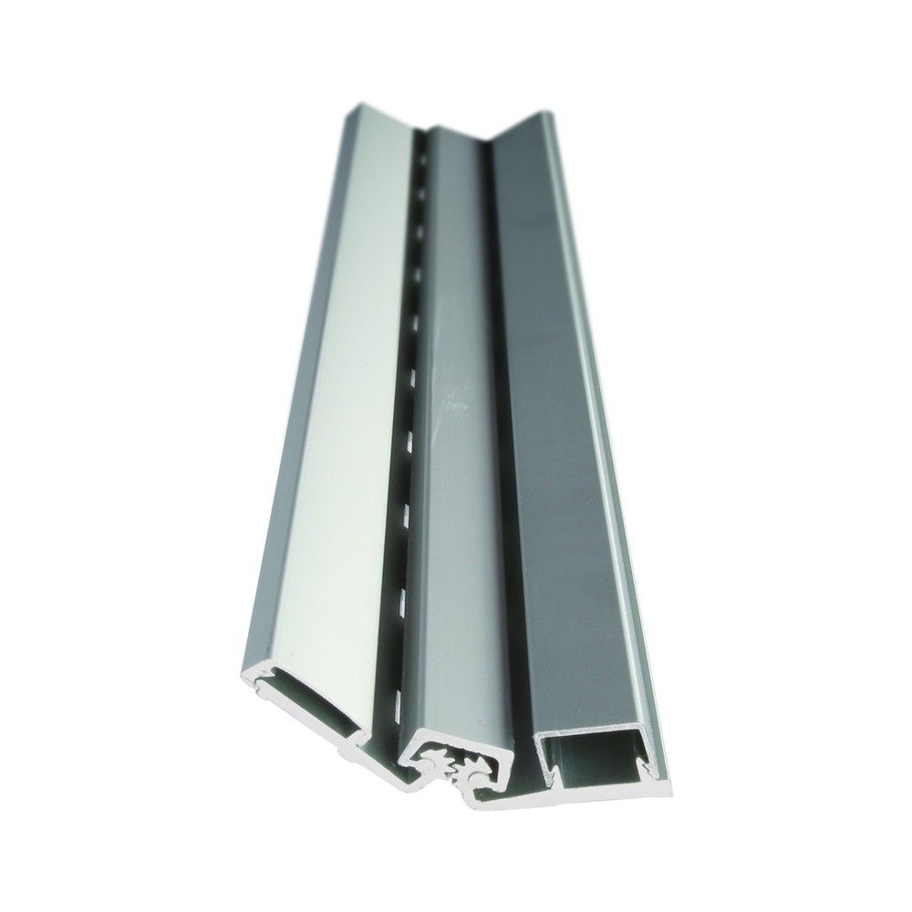 PRECISION HEAVY DUTY GEARED HINGE COMERCIAL GRADE 83" ALUMINUM