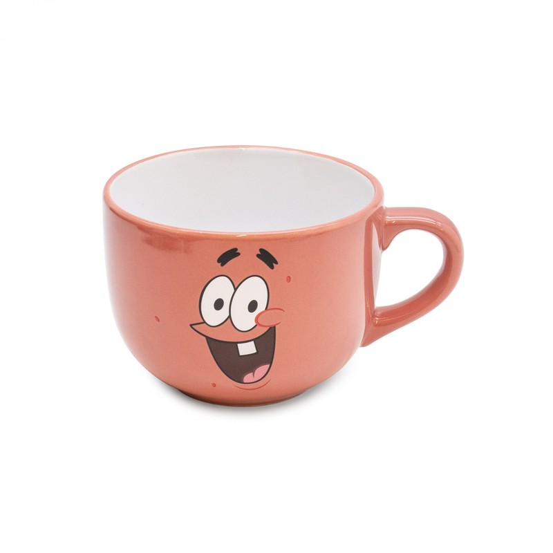 SpongeBob SquarePants and Patrick Stackable Mugs and Coaster Set Multi-Color gallery
