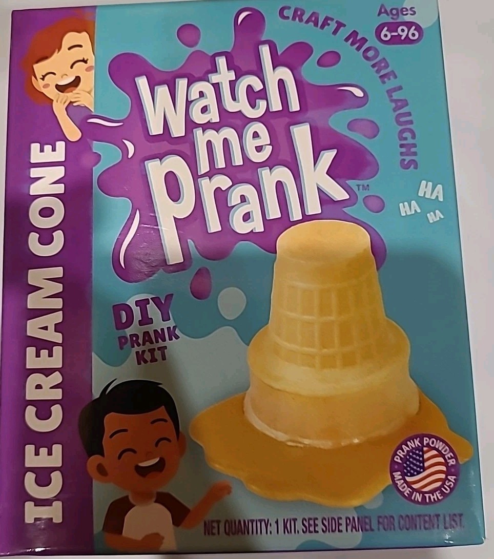 Watch me prank Ice Cream Cone Spill Prank Kit Ice Cream Prank Joke Kit gallery
