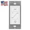 Ceiling Fan & Dimmer Wall Switch, 2 in 1 Light and Fan Combination Light Switch gallery
