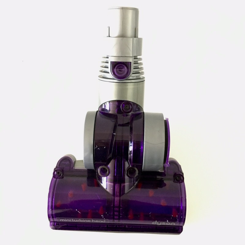 Dyson Soft Dusting Brush and Mini Turbine Head - Purple gallery
