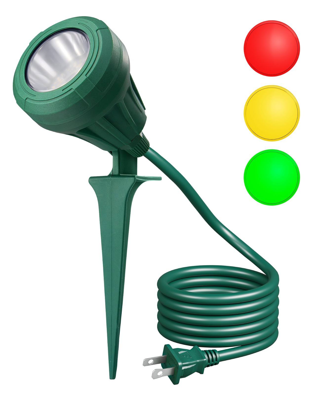 DEWENWILS 120V Spotlight Outdoor, Waterproof LED Spot Light for Holiday, Trees gallery