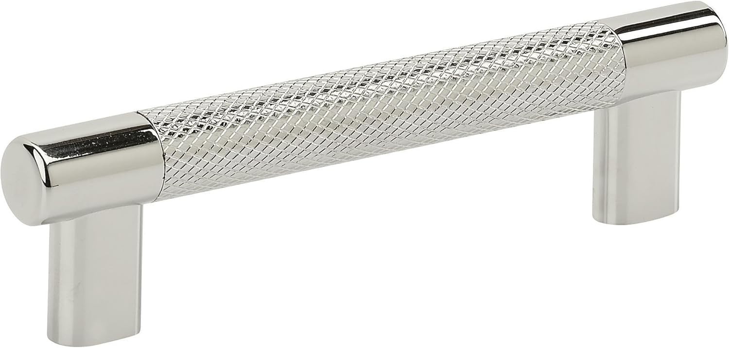 Amerock Bronx Collection Cabinet Pull Polished Nickel 5-1/16 in (128 mm) gallery