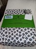 KATE SPADE BLACK WHITE LEOPARD FLORAL 4 PIECE FULL SHEET SET 100% COTTON NIP gallery