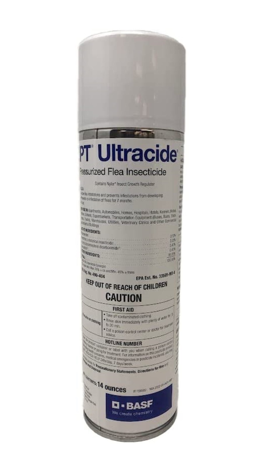 PT Ultracide Pressurized Flea Insecticide 14 oz Can by BASF gallery