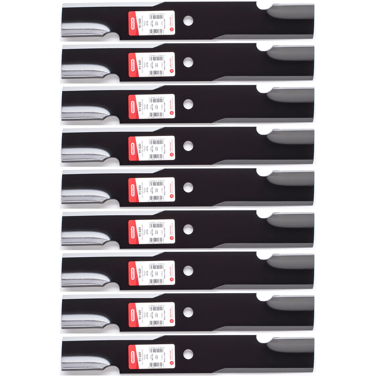 9PK Oregon Blade for 48" Scag V-Ride, V-Ride II, Wildcat, Super Z - 482877 gallery