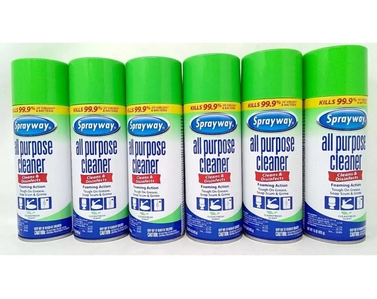 Sprayway All Purpose Cleaner Foaming Action 15 oz , 6 Pack gallery