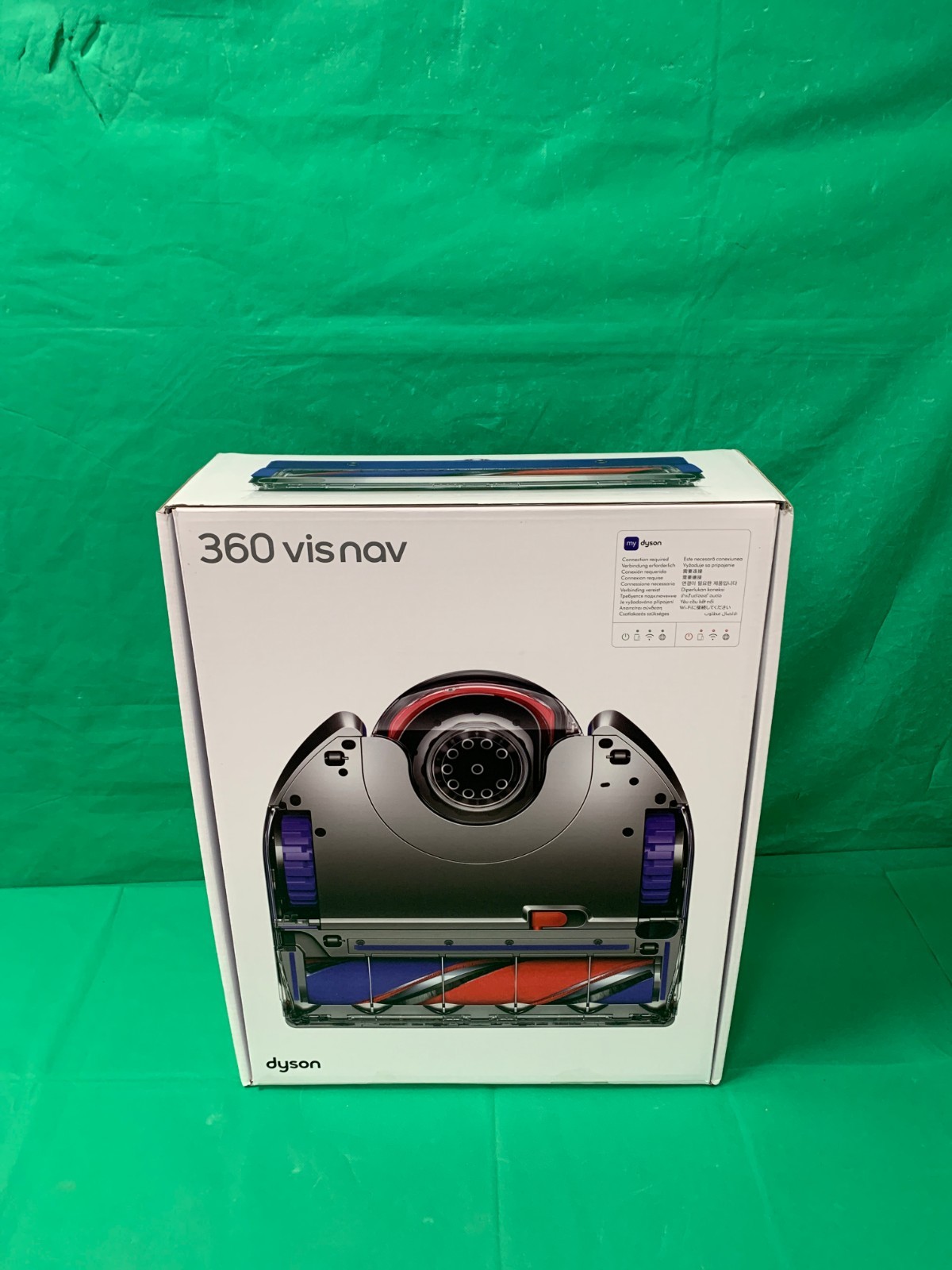 Dyson 360 Vis Nav Robot Vacuum In Blue/Nickle With Smart Navigation New gallery