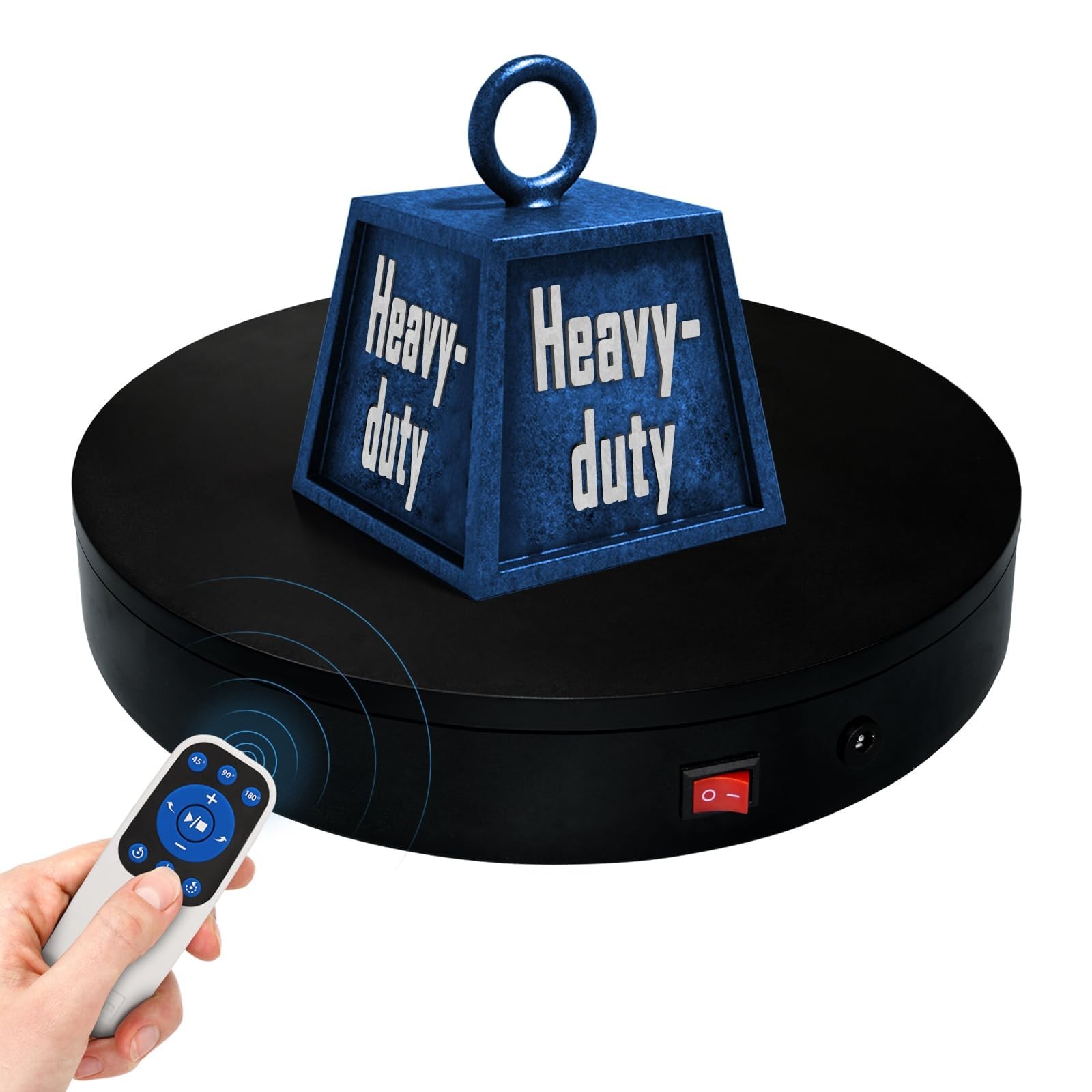 Remote Motorized Electric Turntable Rotating Display Stand Spinning Rotating gallery