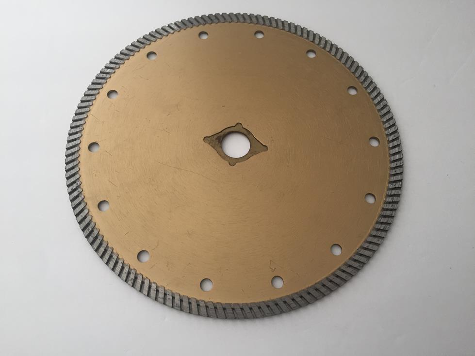 7" Continuous Rim Diamond Blade Heavy Duty 5/8 7/8 Arbor Granite Tile Stone 7in gallery