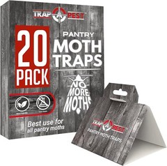 20 Pack Pantry Moth Traps Safe and Effective for Food and Cupboard Glue Trap US