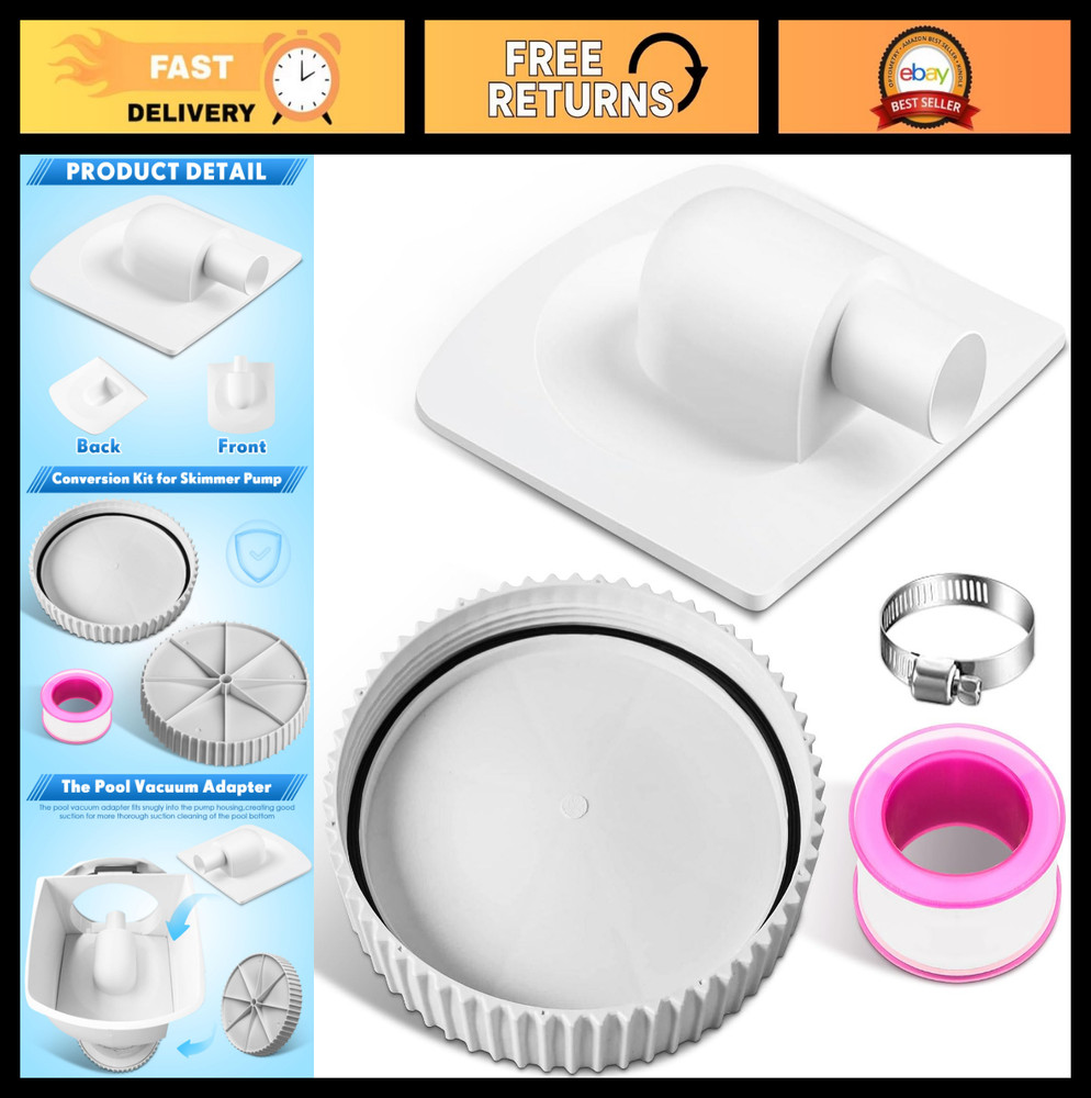 Skimmer Pump Replacement Conversion Kit for Summer Wave SFX1000/SFX1500 & P58PP1