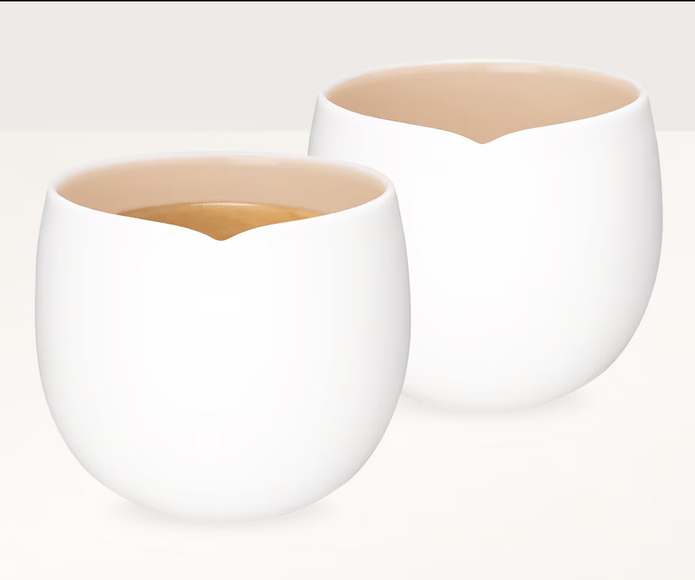 Nespresso Origin Collection Porcelain Lungo Cups - India Mahdavi - Set of 2 gallery