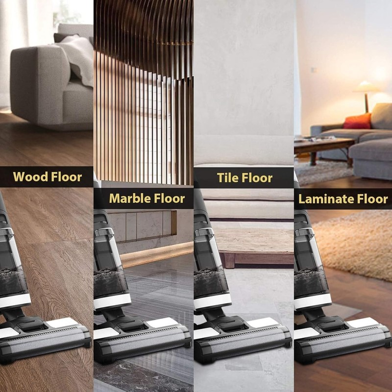 Microfiber Brush Rollers & Filters for iFloor 3/Floor One S3 - 6 Piece Set gallery