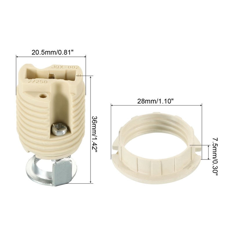 4 Pack - G9 Light Base Socket Ceramic Lamp Holder Connector Lighting Replacement gallery