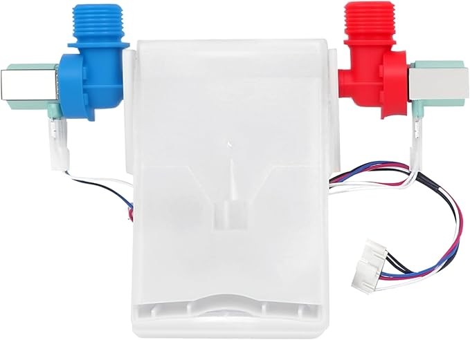 Washer Water Inlet Valve For Whirlpool WTW4800BQ0 1CWTW4800YQ1 ATW4675YQ1 etc gallery