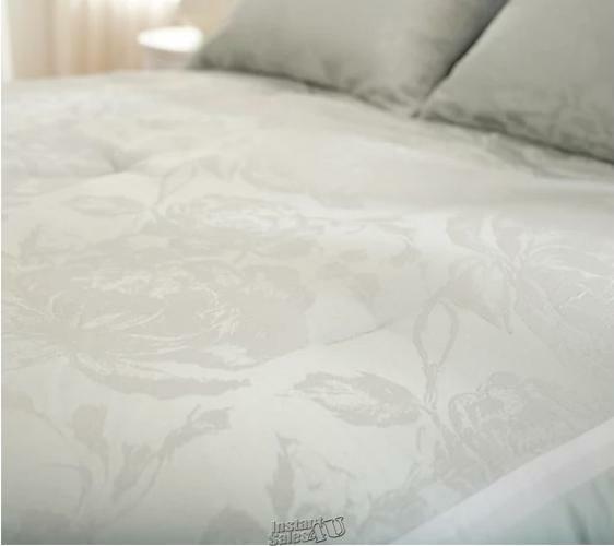 Inspire Me! 3-Piece Bedroom Bedding Comforter Sham Set King Floral Misty Blue gallery