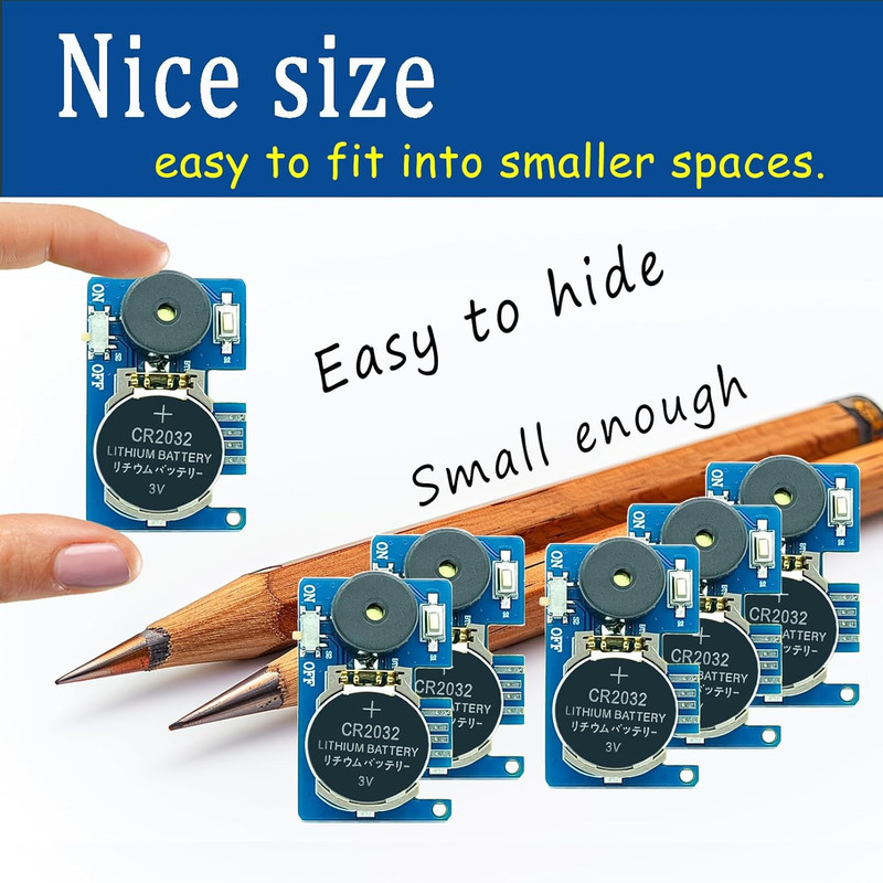 -Cricket Noise Maker Prank (6 Pcs), Hidden Pranks Beeping Several Months, Funny gallery