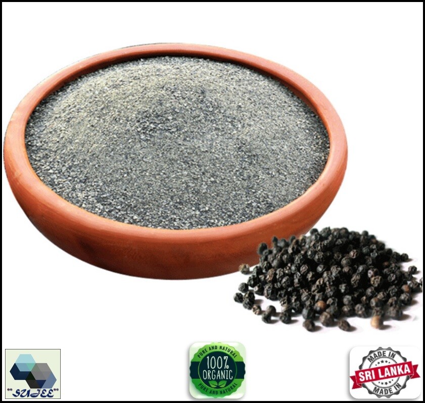 Ceylon Black Pepper Powder 50g 100g Pure Sri Lankan Ground Pepper gallery